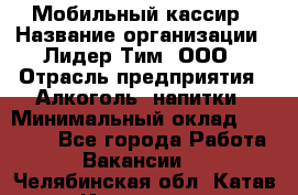 Мобильный кассир › Название организации ­ Лидер Тим, ООО › Отрасль предприятия ­ Алкоголь, напитки › Минимальный оклад ­ 40 000 - Все города Работа » Вакансии   . Челябинская обл.,Катав-Ивановск г.